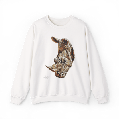 Rhinoceros Unisex Heavy Sweatshirt - HD Printing