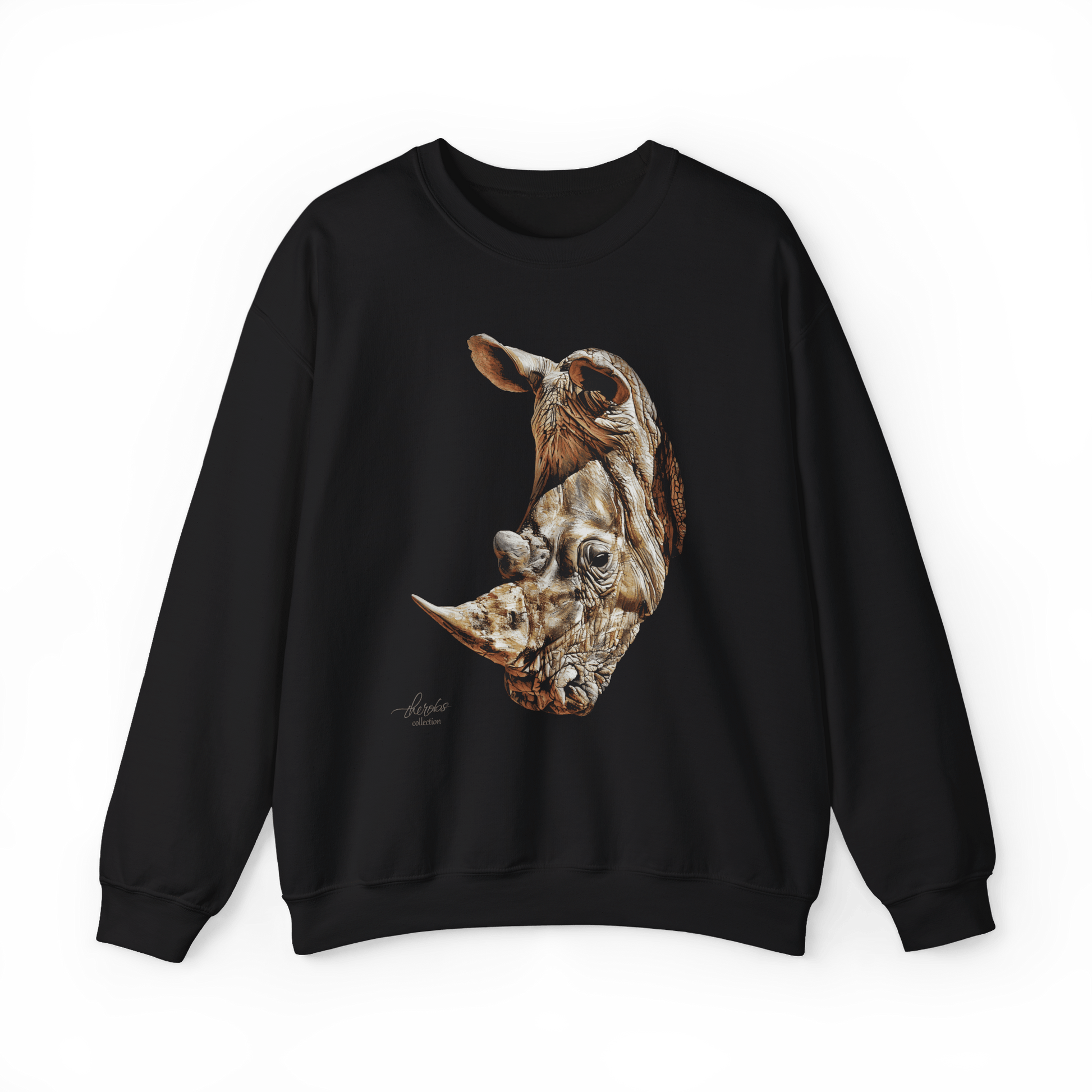 Rhinoceros Unisex Heavy Sweatshirt - HD Printing