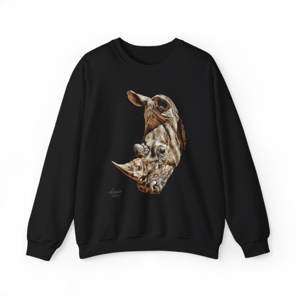 Rhinoceros Unisex Heavy Sweatshirt - HD Printing
