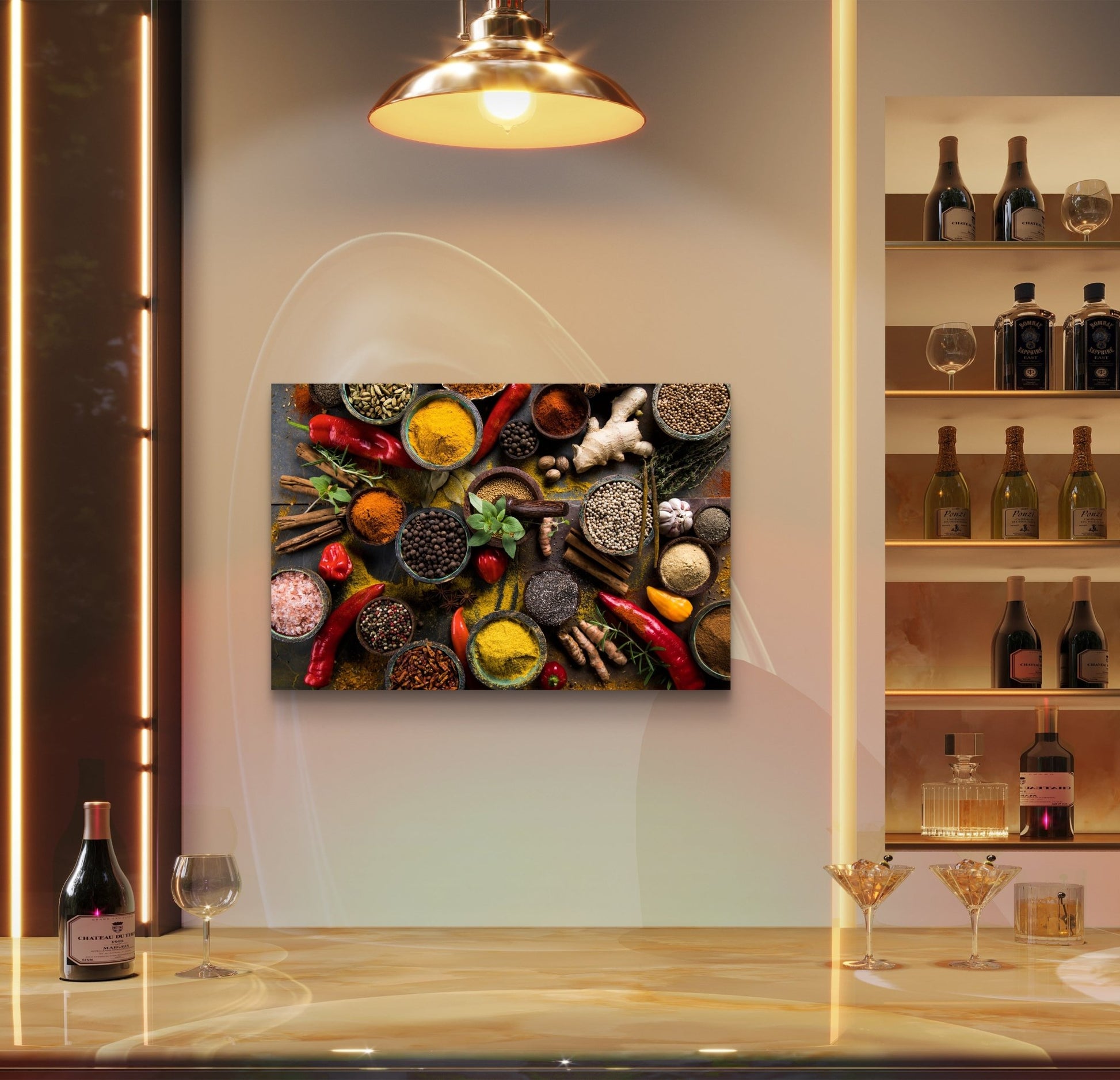 Spices Canvas Print - HD Printing