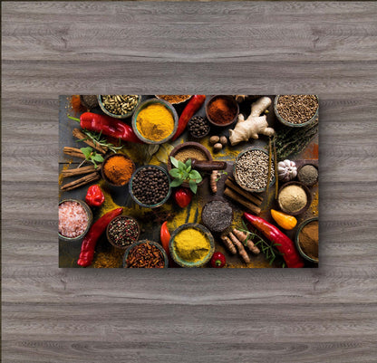 Spices Canvas Print - HD Printing