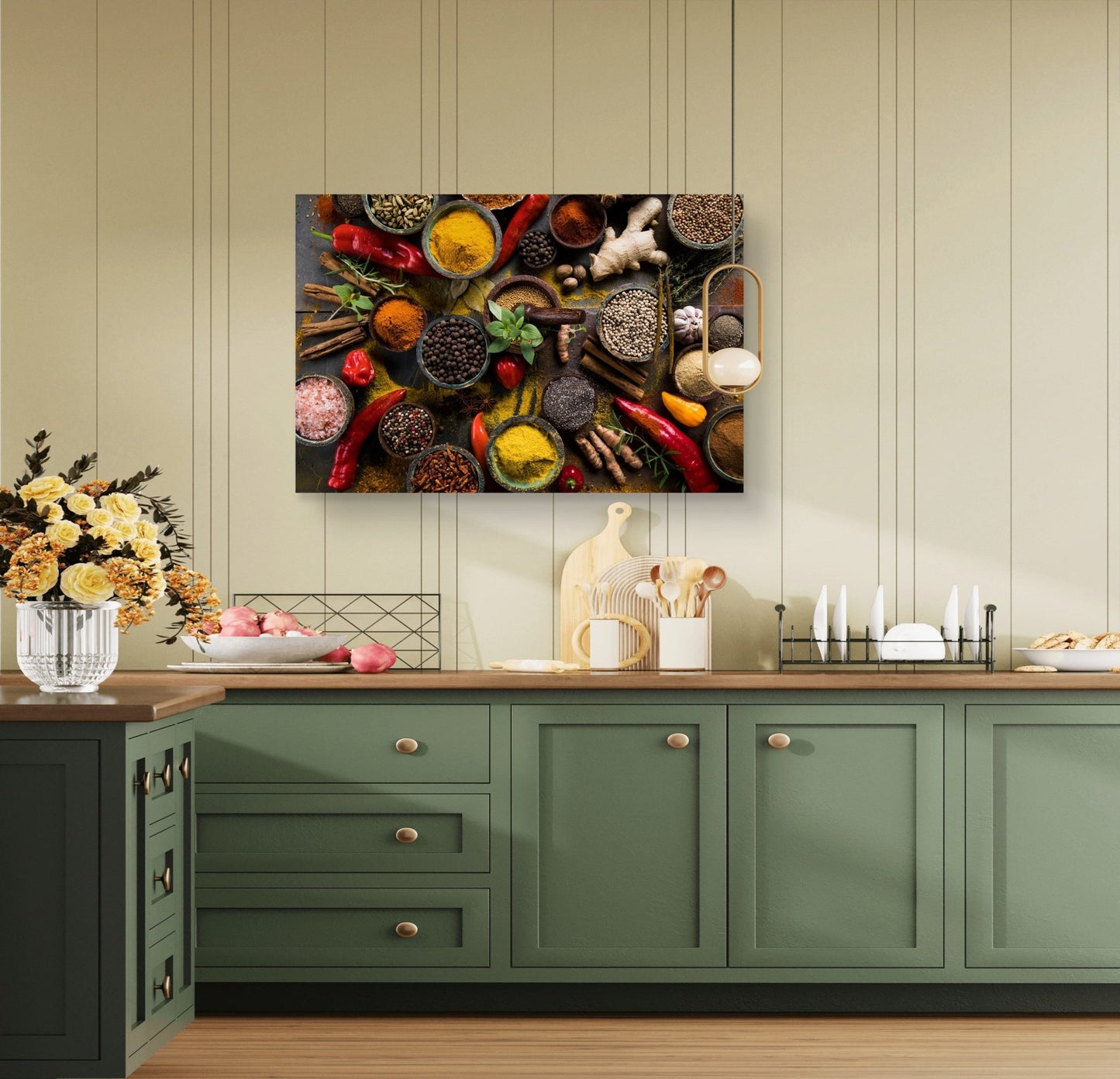 Spices Canvas Print - HD Printing