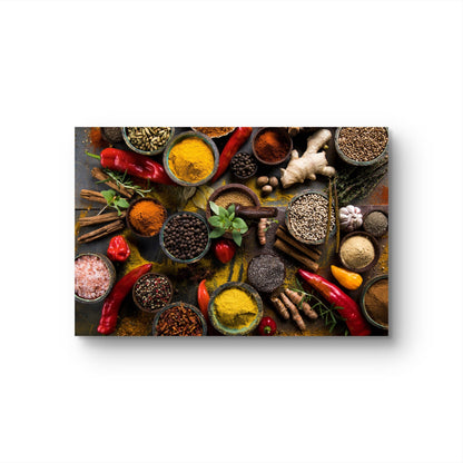 Spices Canvas Print - HD Printing