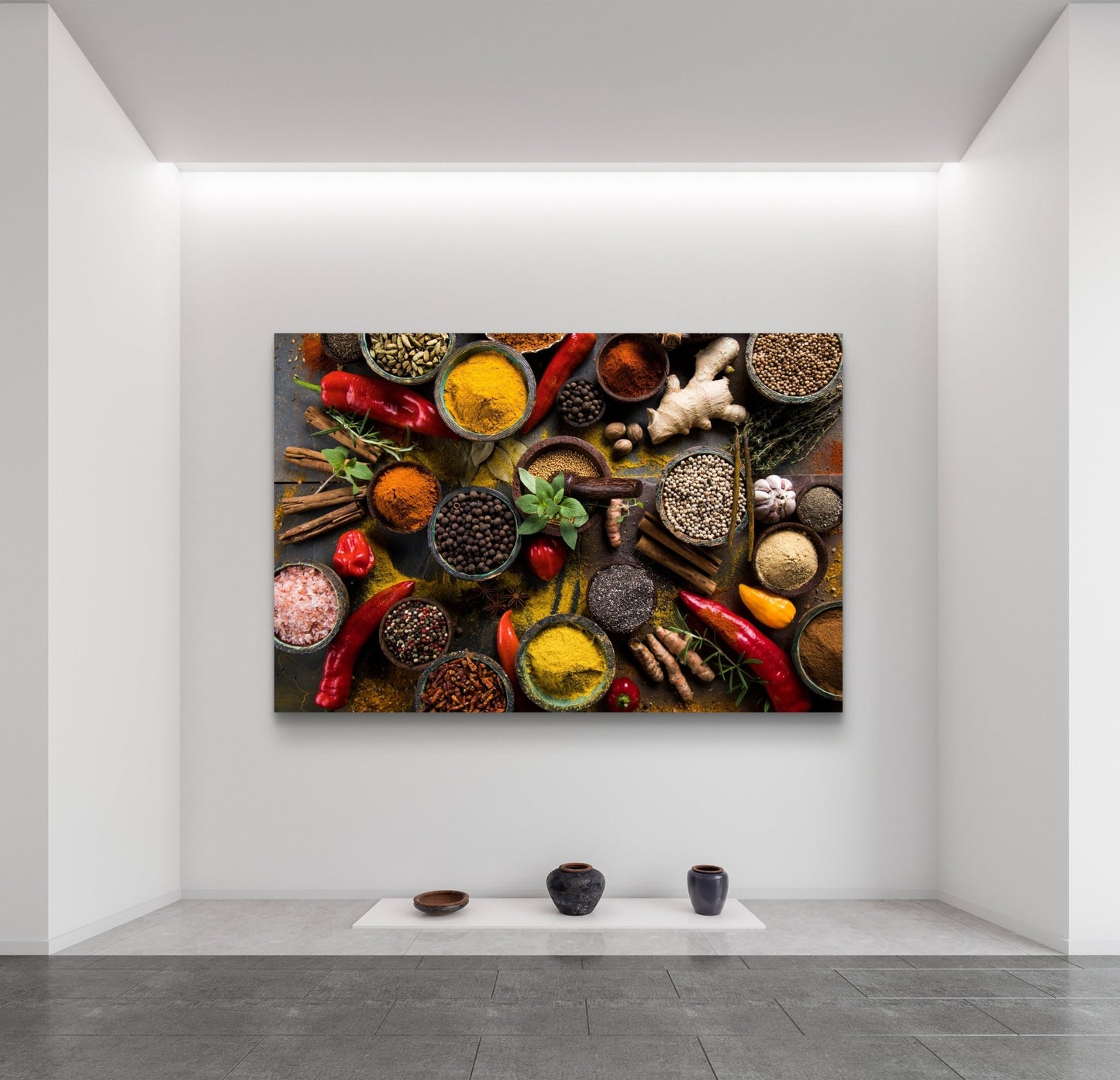 Spices Canvas Print - HD Printing