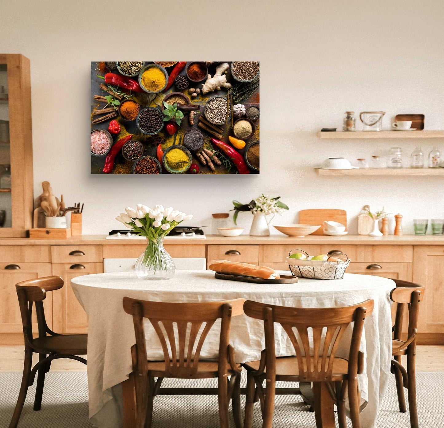 Spices Canvas Print - HD Printing