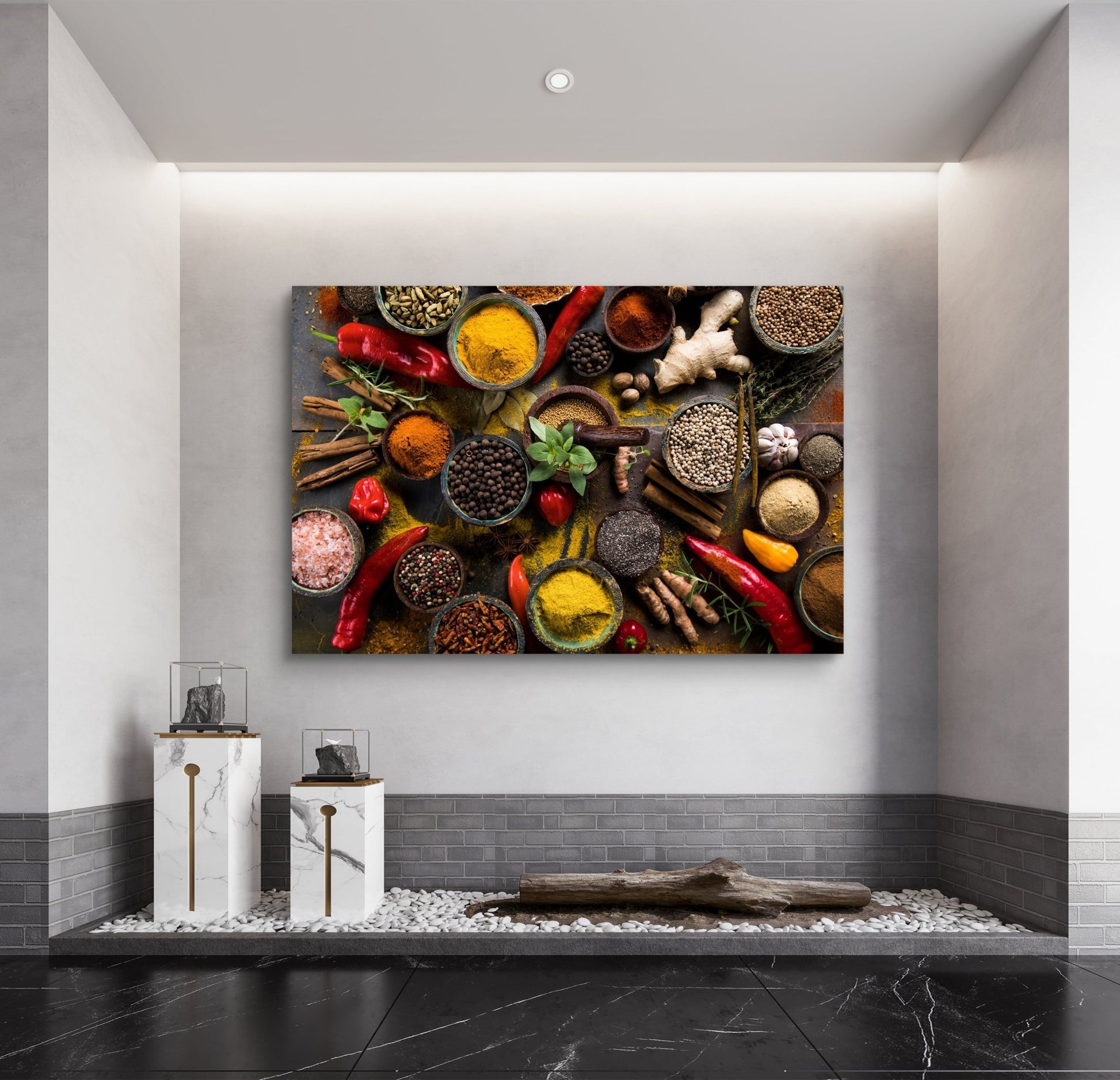 Spices Silk Poster - HD Printing