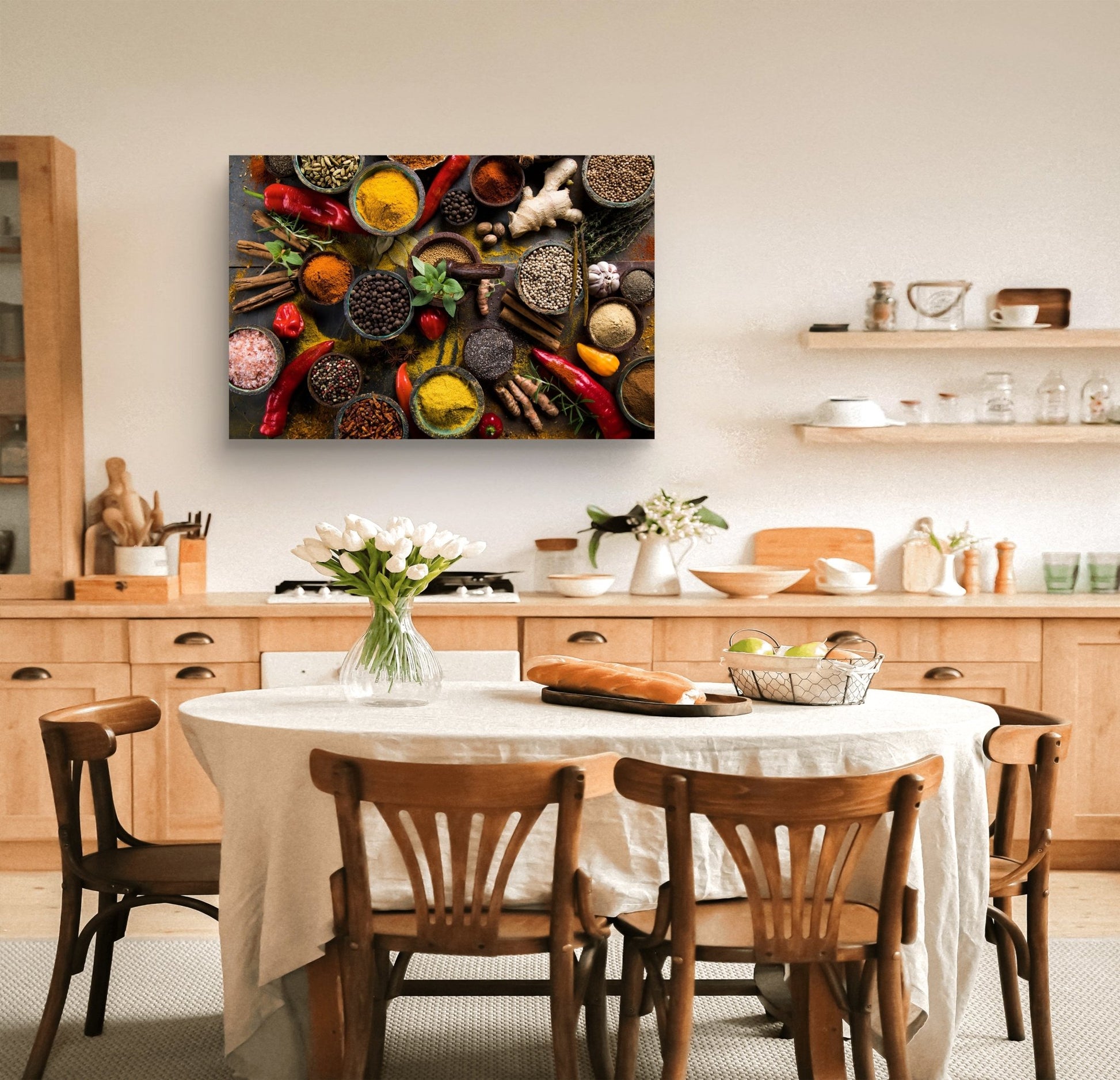 Spices Silk Poster - HD Printing