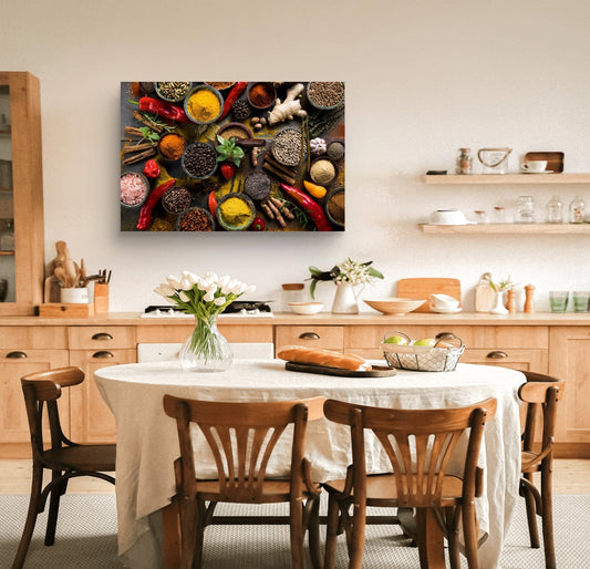 Spices Silk Poster - HD Printing