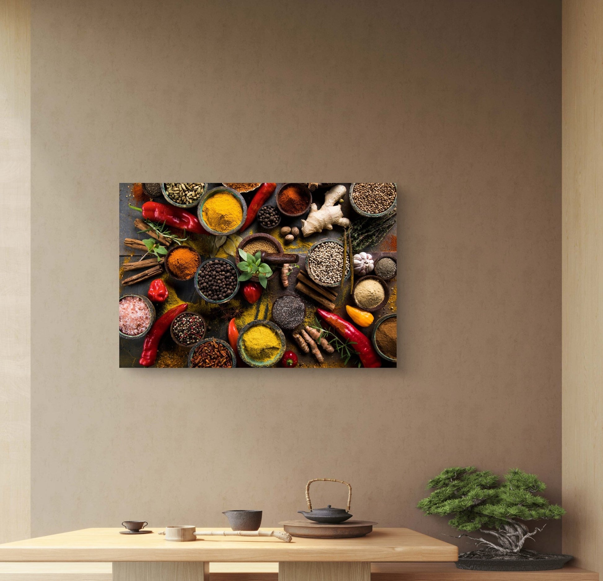 Spices Silk Poster - HD Printing