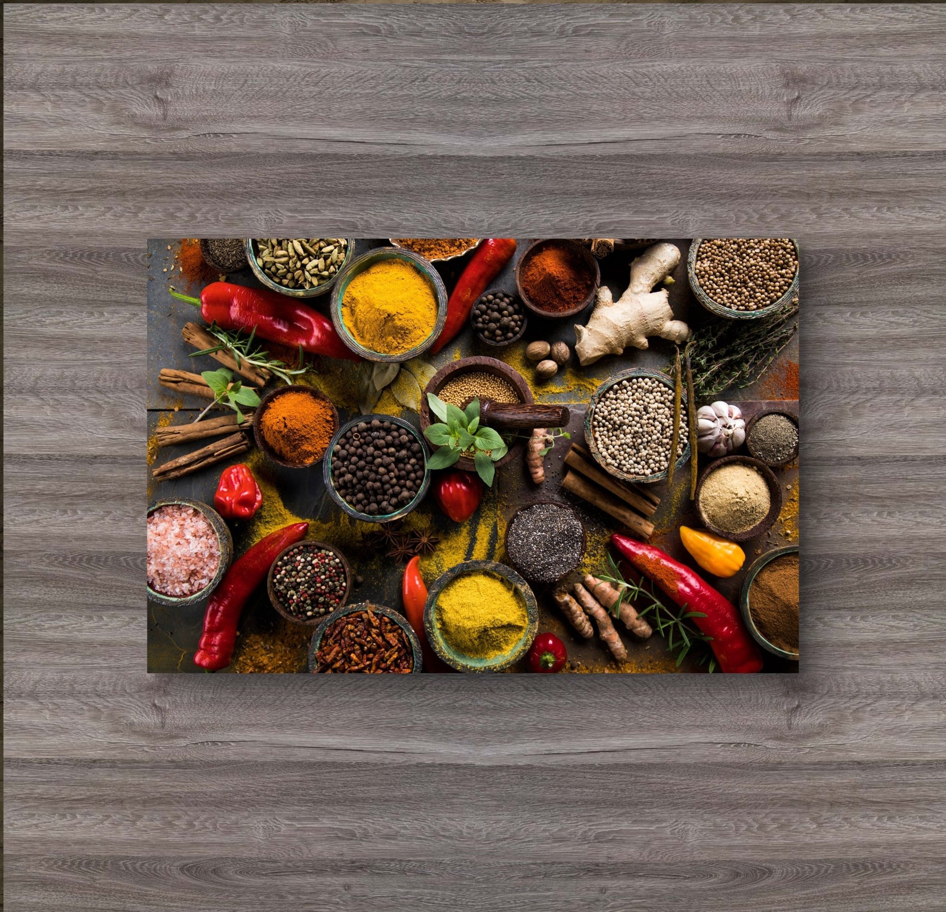 Spices Silk Poster - HD Printing