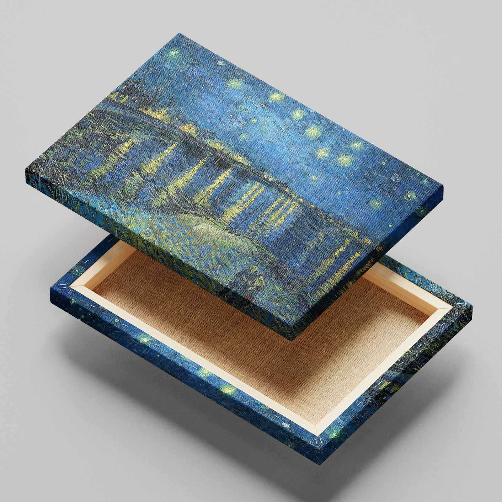 "Starry Night Over the Rhone" Canvas Print - HD Printing