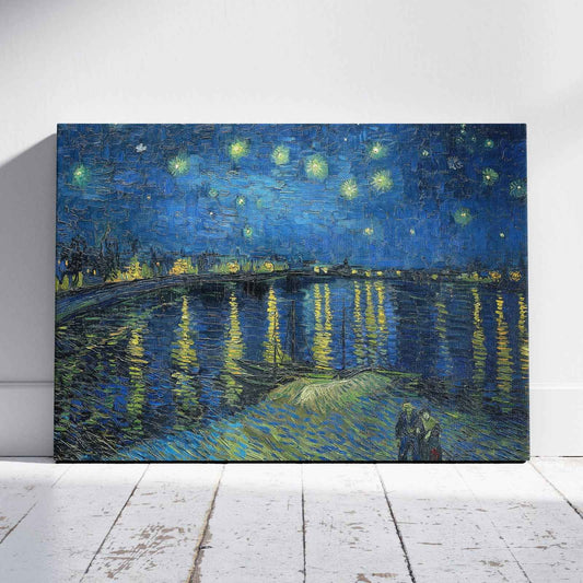 "Starry Night Over the Rhone" Canvas Print - HD Printing