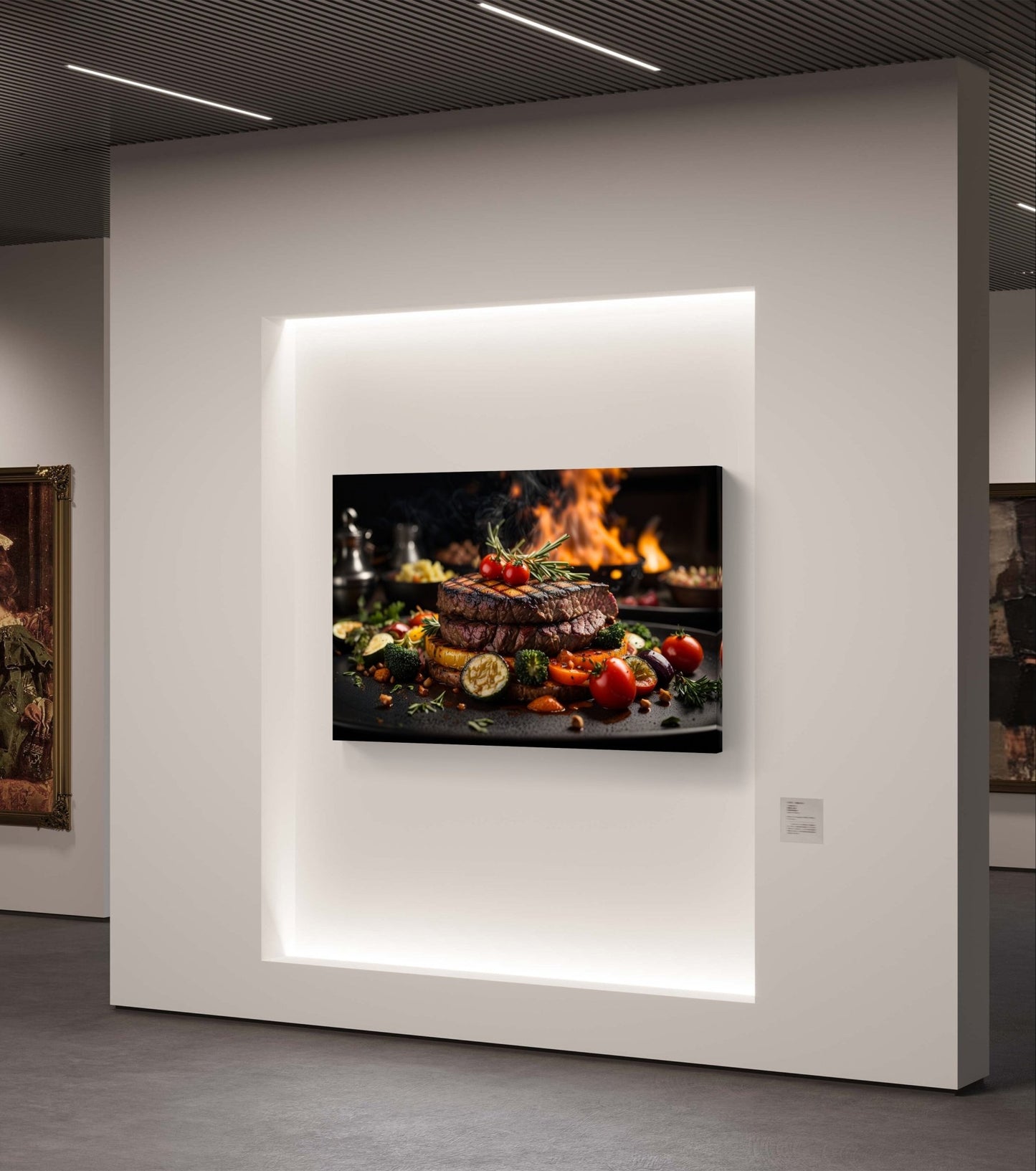 Steak Canvas Print - HD Printing