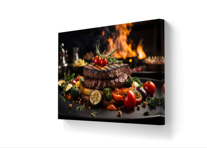 Steak Canvas Print - HD Printing