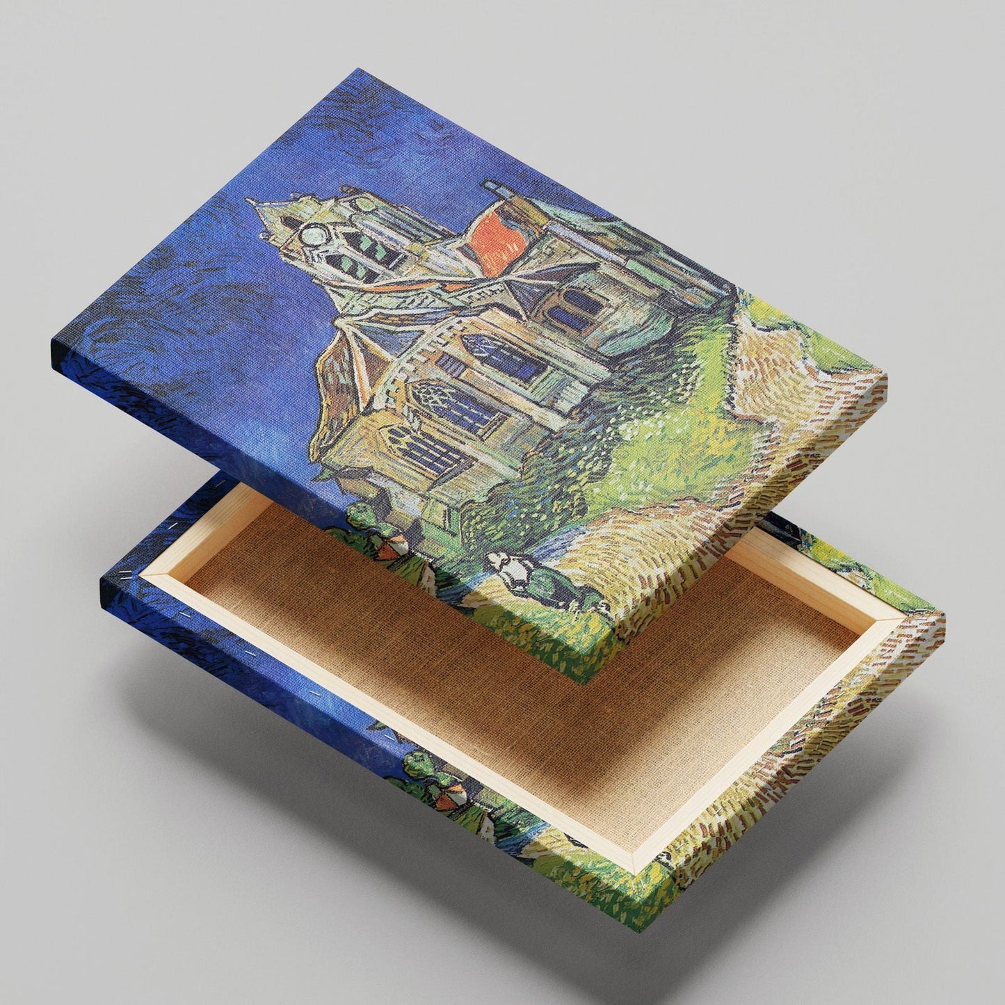 "The Church at Auvers" Canvas Print - HD Printing