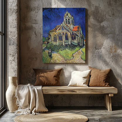 "The Church at Auvers" Canvas Print - HD Printing