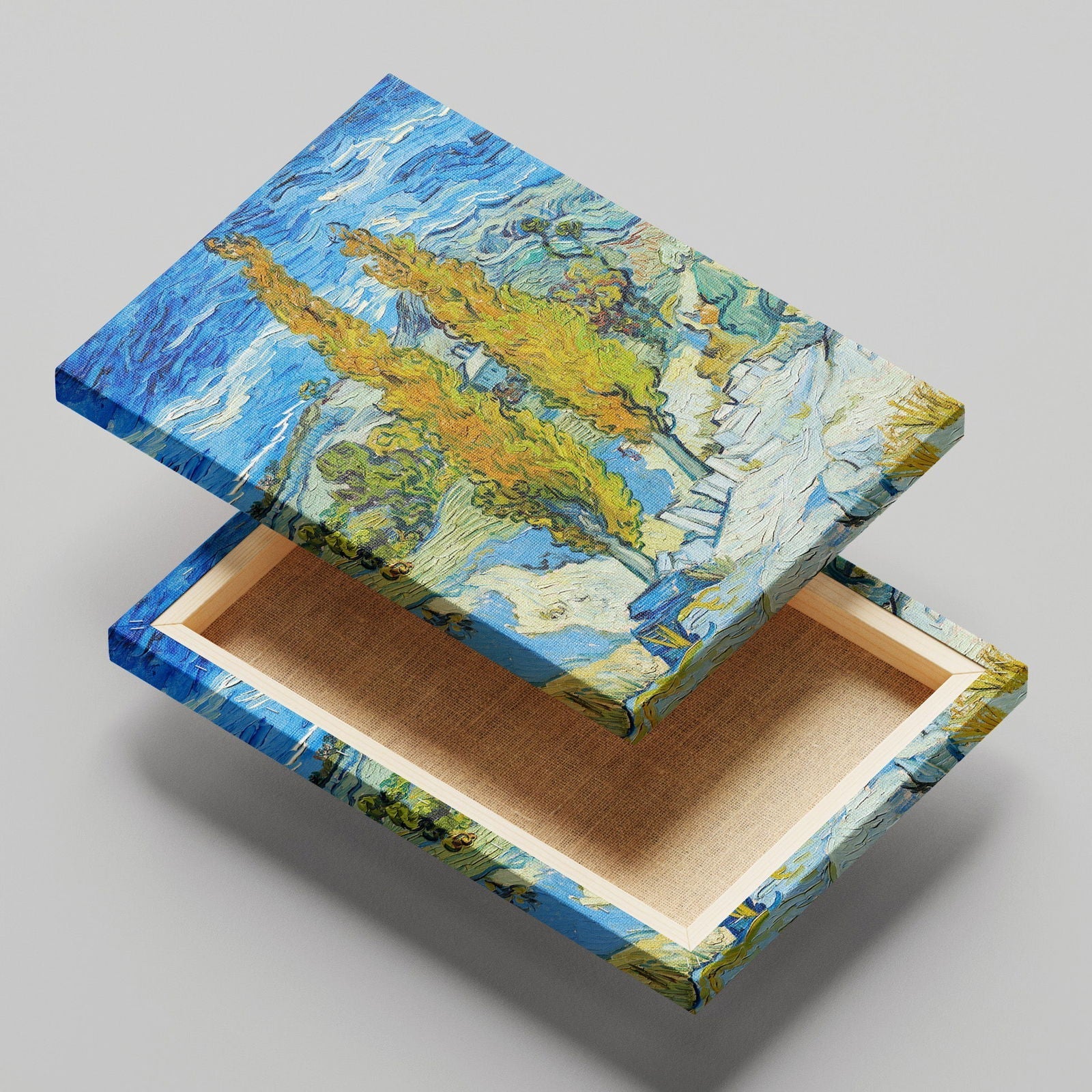 "The Poplars at Saint - Remy" Canvas Print - HD Printing