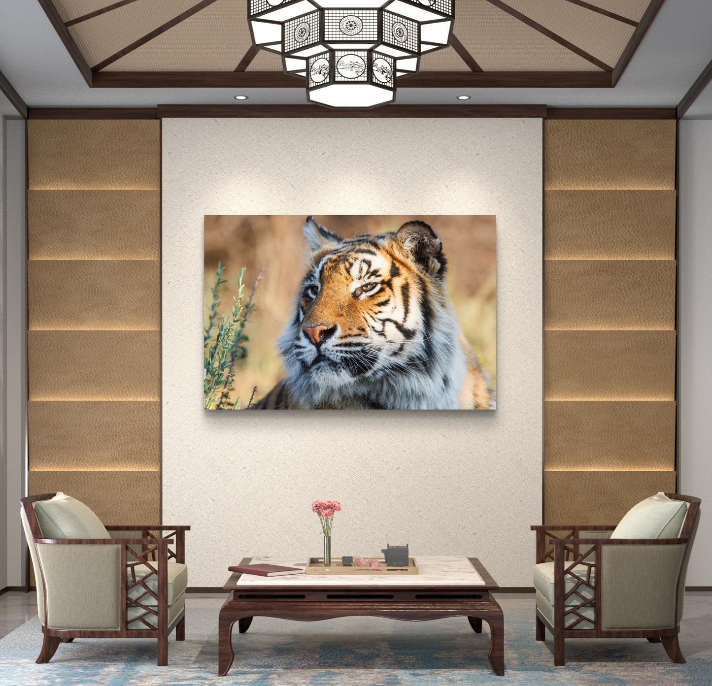 Tiger Silk Poster - HD Printing