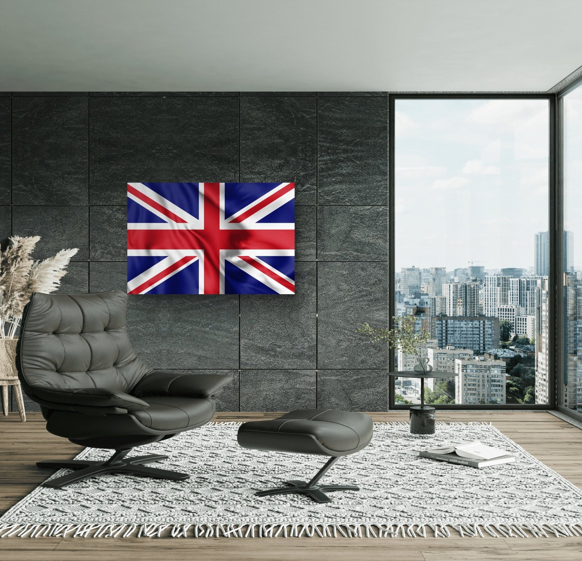 Union Flag Silk Poster - HD Printing