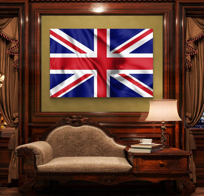 Union Flag Silk Poster - HD Printing